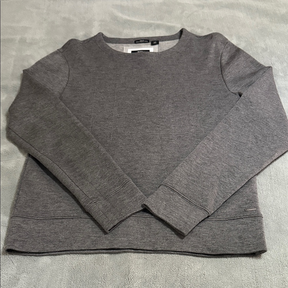 Hugo Boss Gray Crew Neck Sweatshirt